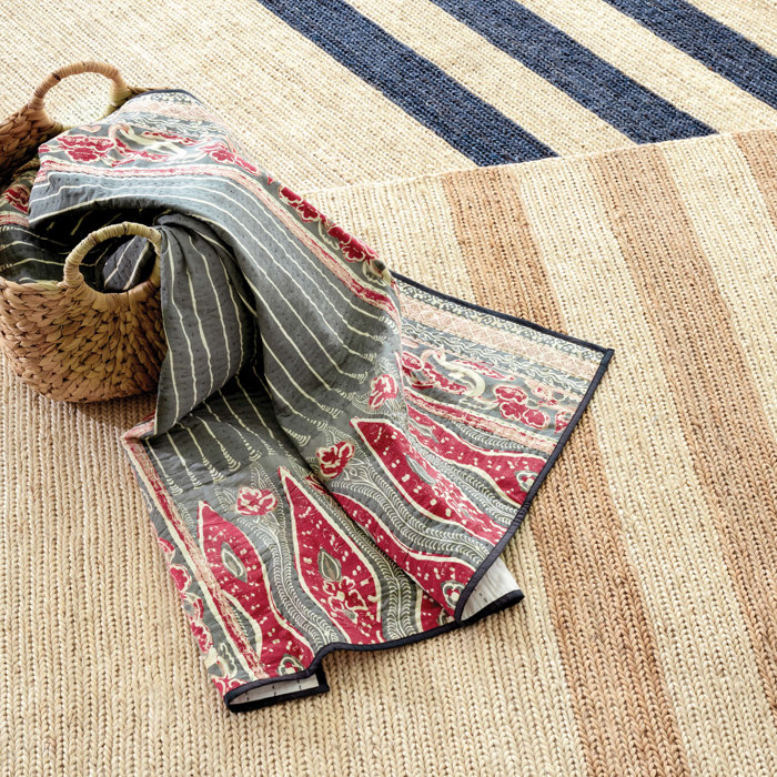 Ipswich Handmade Tan/Ivory Rug Birch Lane